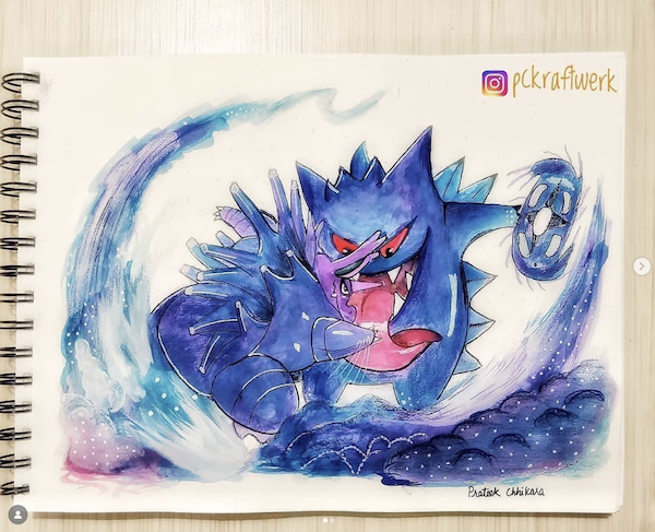 Gengar vs Nidorino